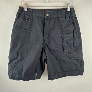 5.11 Tactical Series Cargo Shorts Mens 30 Black Uniform Conceal Workwear Firearm
